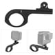 thumbnail image 1 of Adaptador De Montaje En Manillar De Bicicleta De aleación De Aluminio En Forma De Q Soporte De Cámara Resistente Y Duradero Para 3 4 5 6 7 Diseño Compacto Y Liviano Negro, 1 of 7