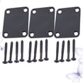thumbnail image 4 of Bass Guitar Neck Strength Connecting Board Black 3Pcs 2.5X2X0.2 Inch, 4 of 7