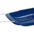 thumbnail image 5 of Lucky Bums Kids 48 Inch Plastic Toboggan Sled with Pull Rope, Blue (3 Pack), 5 of 7