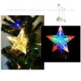 thumbnail image 7 of Dmlowu Christmas Tree Topper - Sparkling Hollowed Star Tree Topper for Christmas Tree Party Holiday Decorations, 8" Shatterproof Christmas Tree Toppers with Led Light, 7 of 7