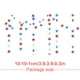 thumbnail image 4 of Juego de decoraciones para fiestas Ounissouiy colgante estrellas, 4 of 6