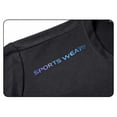 thumbnail image 5 of USNSM (M-5XL) Big and Tall Men's Workout Shirts Athletic Quick Dry Ice Silk Short Sleeve Shirts Moisture Wicking Running Breathable Top Black M, 5 of 8