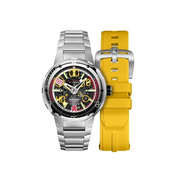 Nubeo Mariner 9 Stainless Steel 50mm Japanese Automatic Wristwatch NB-6090-11