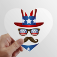 thumbnail image 1 of America Uncle Sam I Want You Heart Vinyl Sticker Bicycle Bottle Decal, 1 of 3