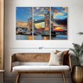 thumbnail image 3 of Elephant Stock Tower Bridge Of London Wall Art - Horizontal Multi Panel Canvas - Living Room Wall Decor - Places Multi Panel - Gray And Orange Decor - 50" x 32", 3 of 8