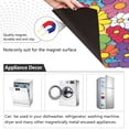 thumbnail image 4 of Yayeee Magnetic Dishwasher Cover for The Front Decoration Home Kitchen Machine Sticker Protector, Whimsical Floral, 4 of 6