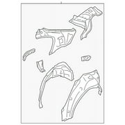 Genuine OE Subaru Inner Panel Assembly - 51510VA0109P Fits select: 2015-2021 SUBARU WRX