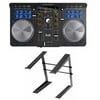 Hercules Universal DJ Controller with Laptop Stand