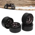 thumbnail image 1 of 4pcs RC Crawler Rims Universal Aluminum Alloy 1.9in Beadlock Wheels, High Wear Resistance, Improved Crawler Performance, Easy Install for Axial SCX10, SCX10 II, 1 of 8