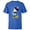 Royal, variant on Disney Minnie Mouse Flower Hat - Short Sleeve T-Shirt for Kids -Customized-White