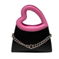 thumbnail image 2 of Mini bolso de mano de moda, bolso de mujer con forma de corazón, bolso de mujer, mini bolso de precisión diseñado, 2 of 8