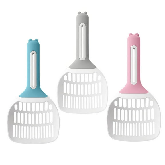 Walbest Plastic Cat Litter Scoop, Kitty Litter Boxes Scooper Pet Sift Shovel, Litter Cleaning Tool