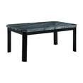 thumbnail image 2 of Picket House Furnishings Celine Rectangular 5PC Black PU Chairs Dining Set-Table & Four Chairs, 2 of 3