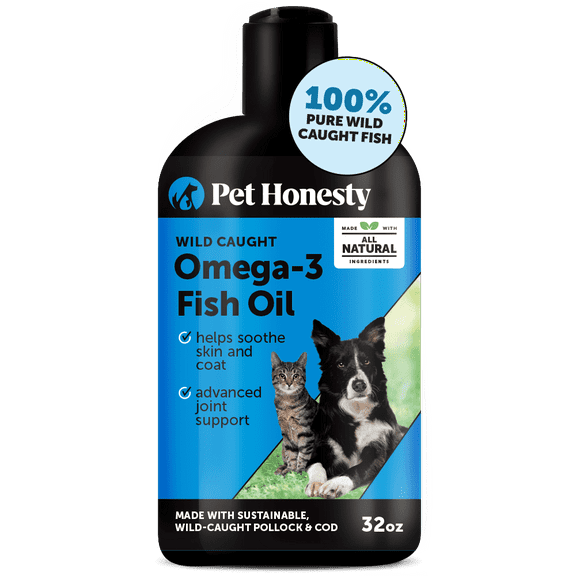 Omega-3 Fish Oil for Dogs and Cats - 32 Ounces