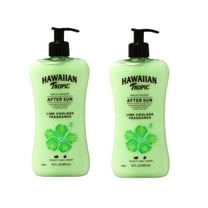 Hawaiian Tropic Lime Coolada After Sun Moisturizer, 16 Fl Oz (Pack Of 2)