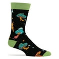 thumbnail image 3 of Oooh Yeah Mens Novelty Funny Crew Socks, Shrooms, Crazy Colorful Fashion Socks, 3 of 3