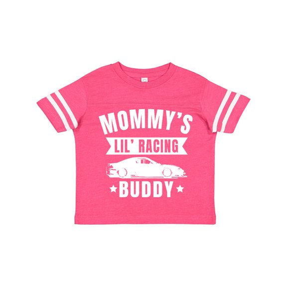 Inktastic Mommys Lil Racing Buddy Boys or Girls Toddler T-Shirt