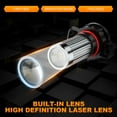 thumbnail image 6 of 2x PSX24W 2504 Xenon White LED Fog Light Bulbs for 2010-2019 Jeep Wrangler JK JL, 6 of 12