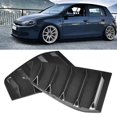 thumbnail image 1 of Fugacal Car Window Louvers Vent Pair Of Side Vent Window Scoop Louver Trim Car Modification Fit For R Mk6 2009-2013, 1 of 8