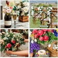 thumbnail image 7 of 24 Pcs Mini Floral Foam Holder Round Floral Foam with Green Arrangement Wire Arrangement Supplies for Table Wedding Wine Bottle Decor$$Art & Craft, 7 of 7