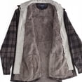 thumbnail image 3 of Smith's Workwear Sherpa-Lined Hooded Micro-Fleece Shirt-Jacket, 3 of 3
