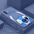 thumbnail image 3 of Disney Stitch-funda de silicona con cordón para teléfono móvil, carcasa para iPhone 15, 14, 13, 12, 11 Pro Max, Mini, X, XR, XS MAX, SE20, 8, 7 Plus, 6, 6S Plus, 3 of 4