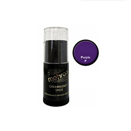 Mehron Cream Blend Stick - Purple .75 oz (Best Cheap Foundation Stick)