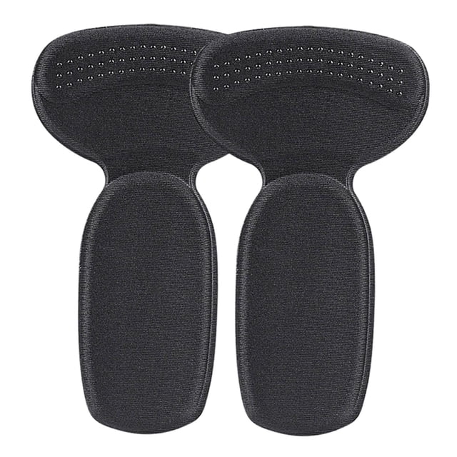 Almohadillas para el talón Yuyangstore 2 en 1 antideslizantes Color negro