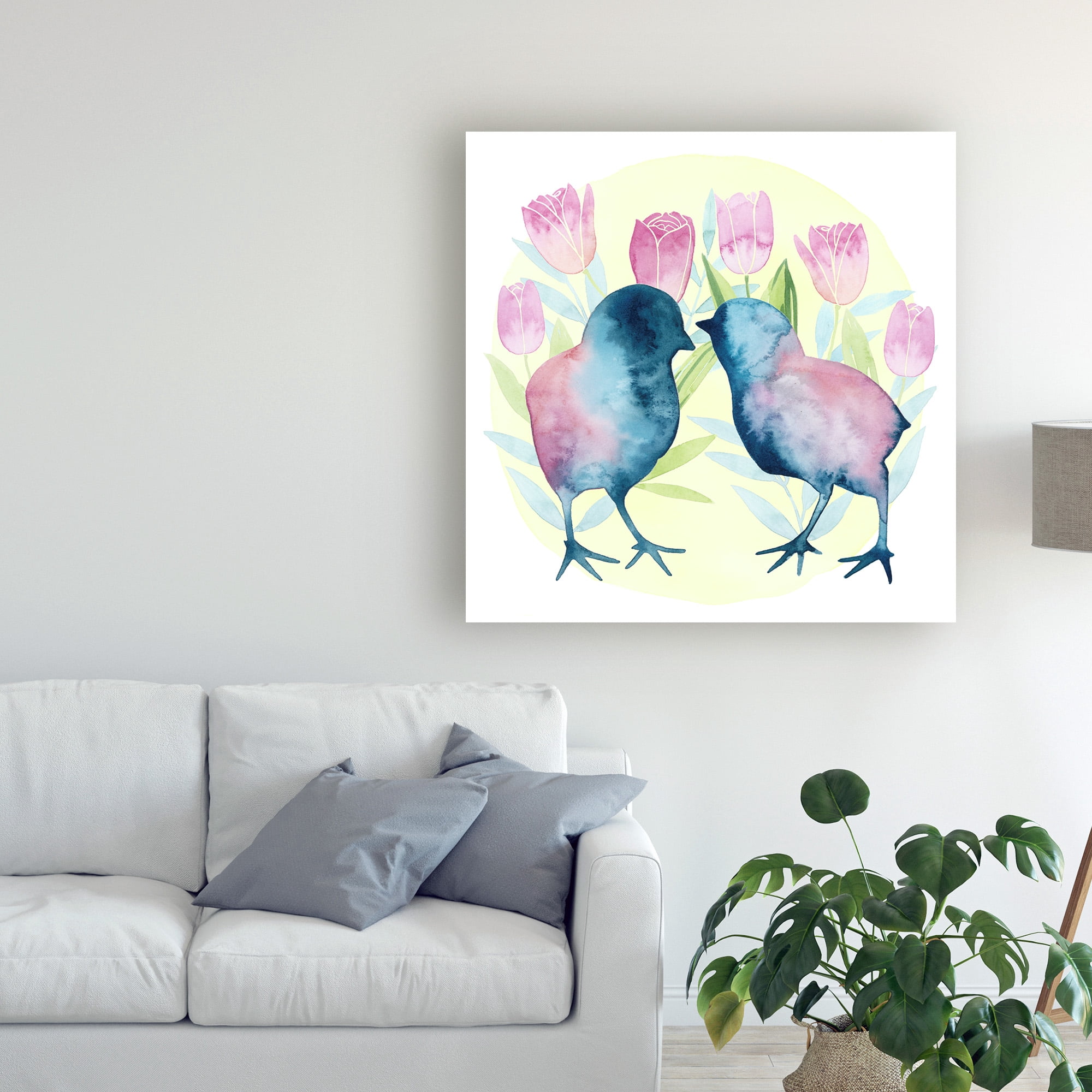 Trademark Fine Art 'Tulip Easter II' Canvas Art by Grace Popp