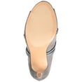 thumbnail image 6 of Journee Womens Samara Back Heel Zip Peep Toe Stiletto Booties, Widths Available, 6 of 10