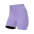 thumbnail image 1 of Gibobby Shorts Yoga Pantalones de yoga de cadera de melocotón para mujer Fitness Elástico Transpirable Levantamiento de cadera Deportes casuales Pantalones de fitness para cor(Morado, XL), 1 of 5