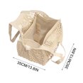 thumbnail image 2 of Xihbxyly Ventas y Promociones Bolso de Mano de Malla con Diseño Único para Mujer, Tejido a Mano, Popular, de Moda, para El Verano, 2 of 2