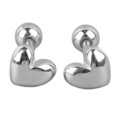 thumbnail image 2 of Pendientes con forma de corazón, modernos y versátiles, para mujer, para uso diario, trabajo, citas, fiestas, 2 of 15