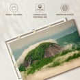 thumbnail image 6 of Elephant Stock Pisgah Forest Mountain Wall Art - Horizontal Canvas Wall Art - Living Room Wall Decor - Nature Canvas - Teal And Green Decor - 12" x 8", 6 of 8