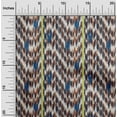 thumbnail image 1 of Tissu Imprimé Chevron Ikat 1 Yard 56 Inch Wide, 1 of 4