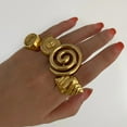 thumbnail image 4 of AOOOWER Spirals/Conch/Croissant Ring Unique Fashion Accessory for Parties and Travel, 4 of 18