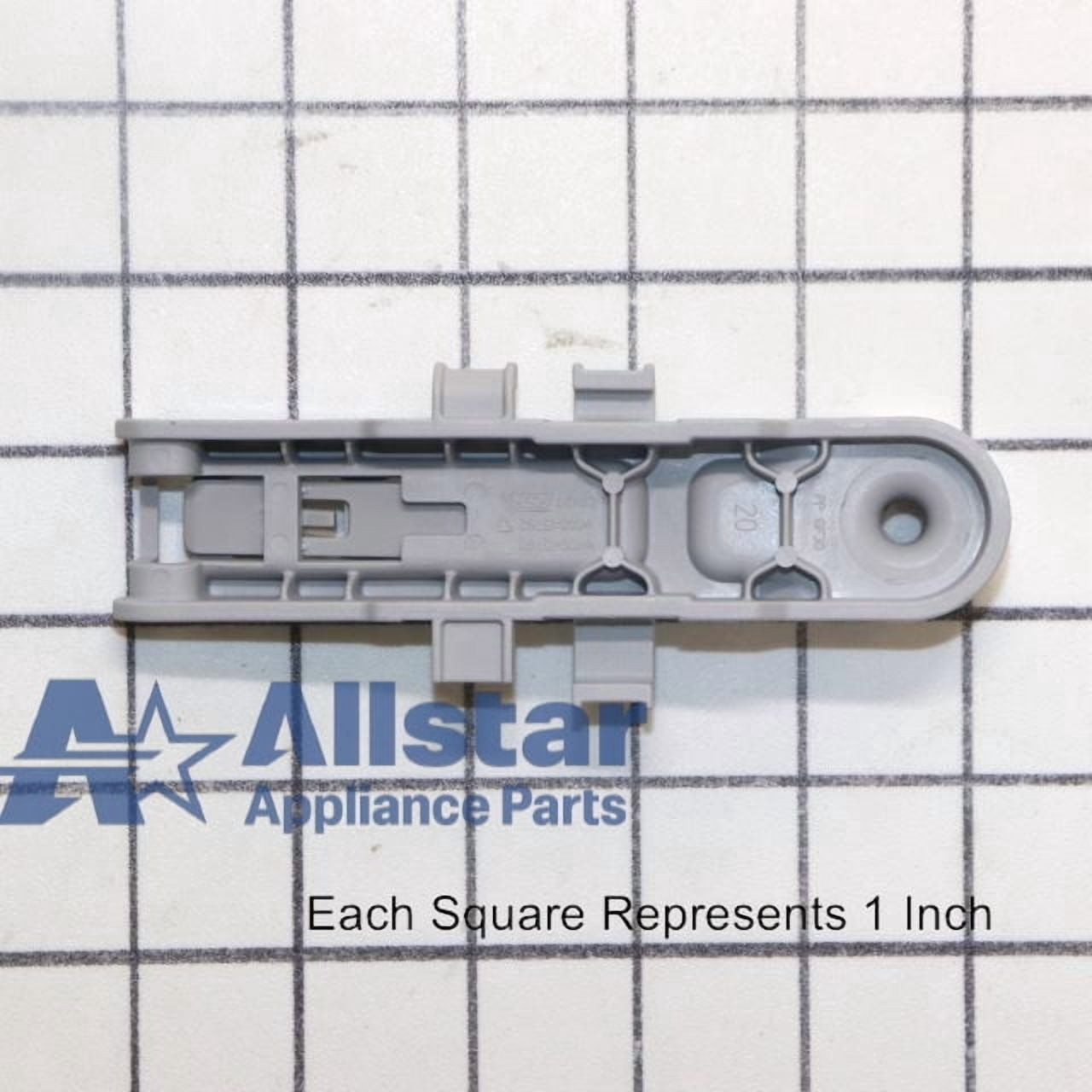 Whirlpool W10888592 Genuine OEM Dishwasher Upper Dishrack Roller Assembly Replacement Part - Replaces 8575281, WP8575281, W10845760