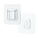 thumbnail image 1 of Advancent 1 par de tomas de corriente para baño, soporte de pared para sala de estar, dormitorio, colgador de tira de enchufe extraíble, gancho Almacenamiento y organización del hogar 0.25 mm, 1 of 6