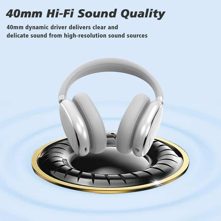Srhythm Nicecomfort 95 Hybrid Noise Cancelling Headphones,Wired Wireless  Bluetooth Headset with Transparency Mode,HD Sound