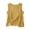 Yellow, variant on ZZkhGO Women's Summer Tank Tops Casual Loose Sleeveless Round Neck Solid Basic Blouse Three-Quarter Sleeve Tunic, Yellow XL