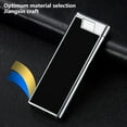 thumbnail image 4 of YIKA Thin Wheel Straight Lighter Metal Inflatable Windproof Lighter Compact And Convenient Lighter Black E, 4 of 5