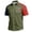 #04 Army Green, variant on 250 Anniversary Shirt for Men Patriotic Printed Patriotic Button Down Short Sleeve Blouse V Neck Freedom Flowy Summer Spring T-Shirt Regular Fit,M,#04 Navy