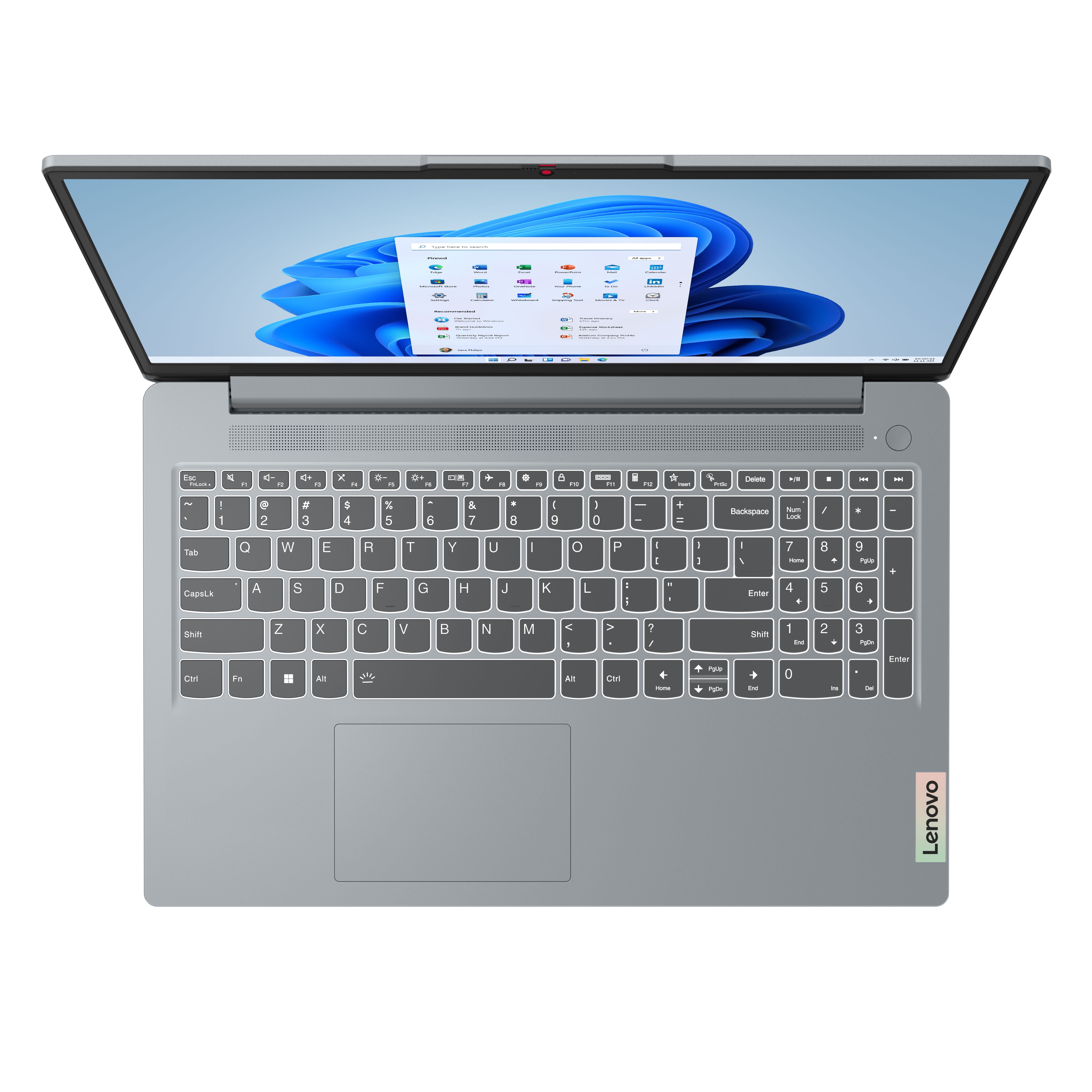 Lenovo IdeaPad Slim 3 15.6 inch Windows Laptop AMD Ryzen 5-7520U 8GB RAM 256GB SSD Arctic Grey