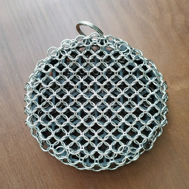 Red de acero inoxidable para ollas y cepillos para lavar platos, bola de alambre de acero para limpieza de cocinas domésticas, artefactos para ollas y cepillos comerciales