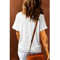 thumbnail image 1 of ABPHQTO Camiseta de manga corta blanca Hippie Soul Funny Van Dweller para mujer, 1 of 5