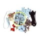 thumbnail image 1 of Ganfancp Regalo de Navidad Diy con Corona de Luz, Escaparate Familiar, Decoración Navideña, Accesorios de Coche, Colgantes Liquidación 1 X Kit de Material, 1 of 1