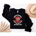 thumbnail image 2 of TeeNest06 Funny Do Not Pet Emotional Support Husband Partner Service Joke T-Shirt, SW, Hoodie Unisex, up size 5XL, 2 of 5