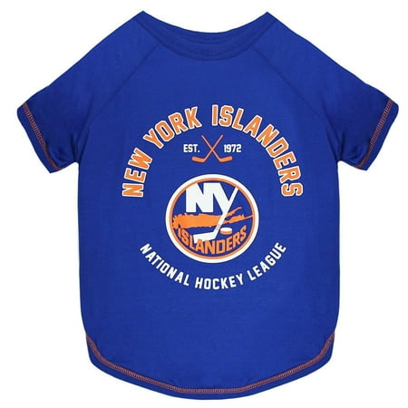 UPC: 0849790079199 | Pets First NHL New York Islanders T-Shirt – Licensed  Wrinkle-free  stretchable Tee Shirt for Dogs & Cats