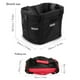 thumbnail image 5 of Sonducket Cesta para manillar de bicicleta, tela Oxford plegable, marco frontal para bicicleta de montaña, bolsa portátil para compras, Ciclismo Negro, 5 of 6