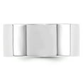 thumbnail image 2 of 14KW 10mm Standard Flat Comfort Fit Band Size 11.5 in 14k White Gold, 2 of 3